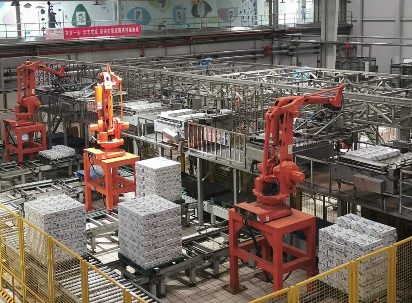 　伊利自动化生产线全力确保生产供应 